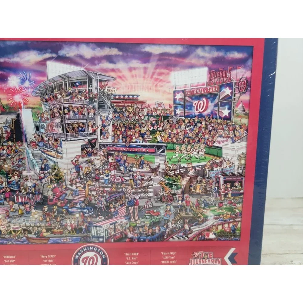 MLB Washington Nationals Can‎ You Find Joe Puzzle Baseball 500 piece puzzle New